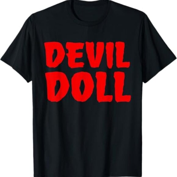 Devil Doll Pastel Goth Kawaii Punk T-Shirt - Picture 1 of 1